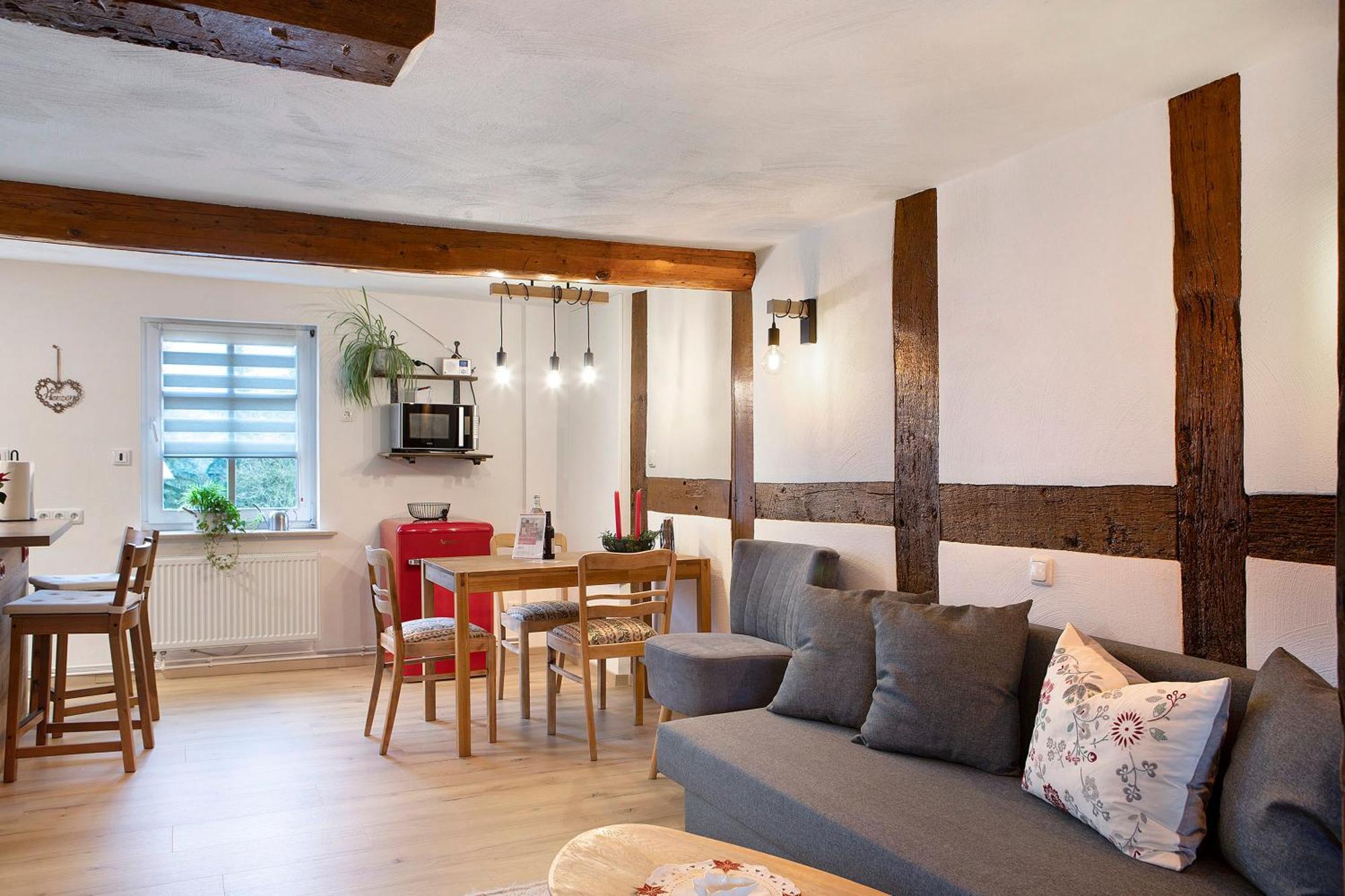 Ferienwohnung Fachwerk 44 Frielendorf Bagian luar foto